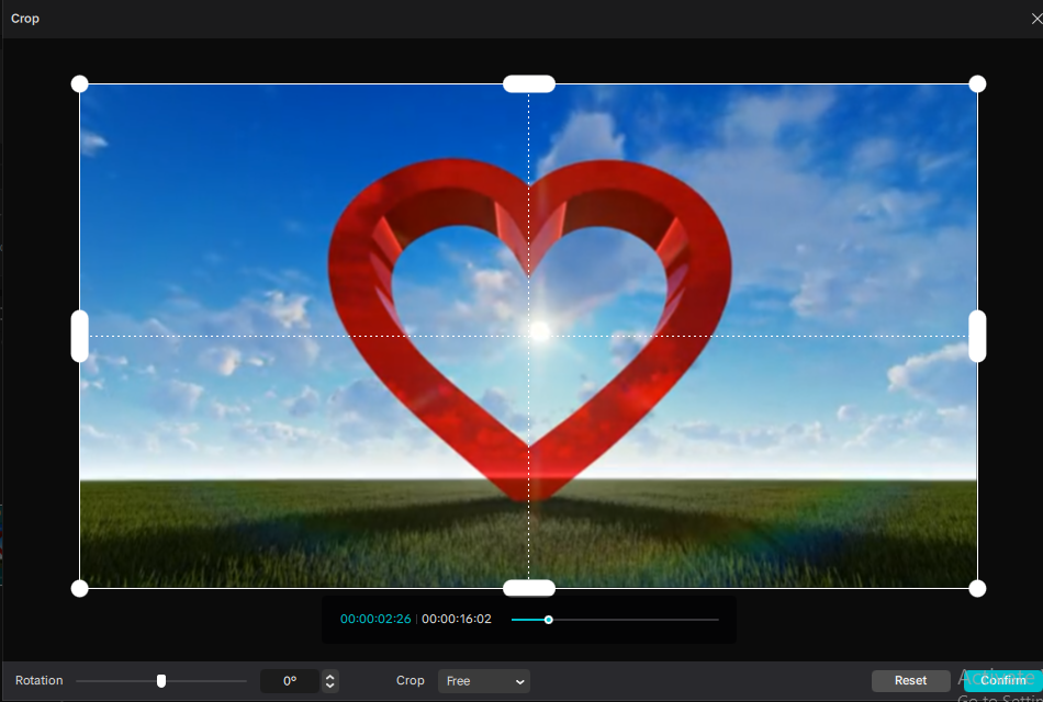 crop capcut 1