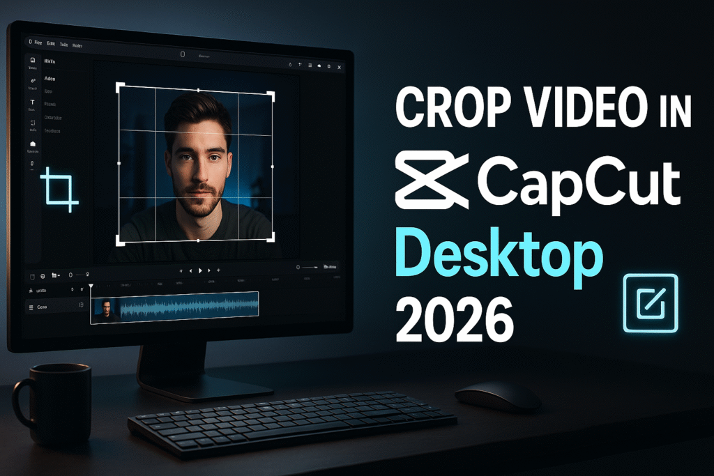 crop VIDEO IN CAPCUT PC 2026