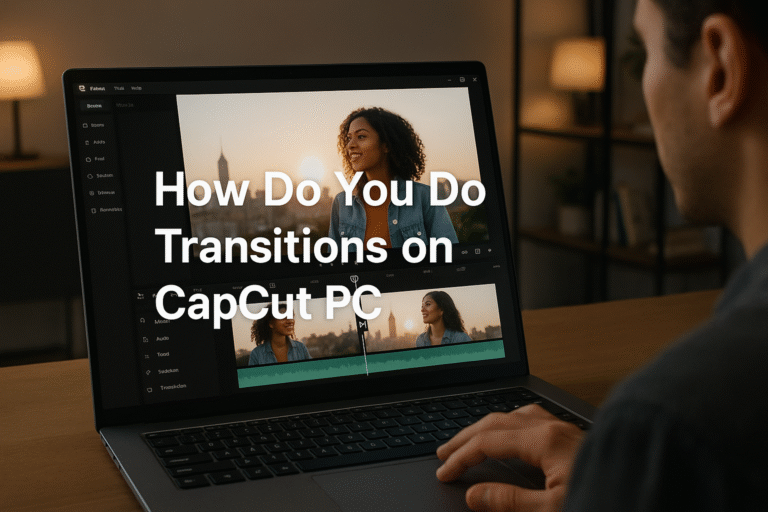 how do you do transitions in capcut