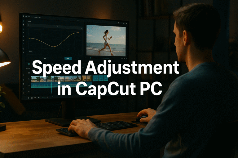 speed adjustment capcut pc