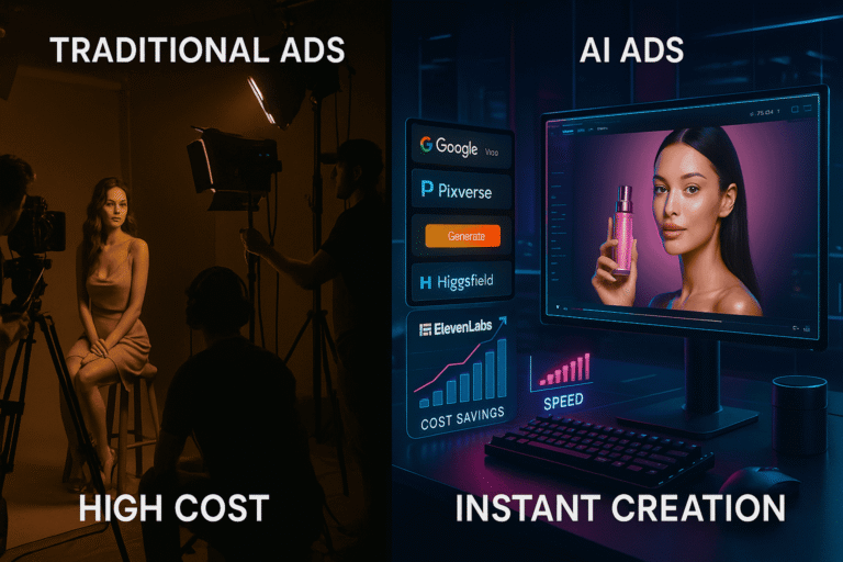 traditional ads vs ai ads COMPRESSED