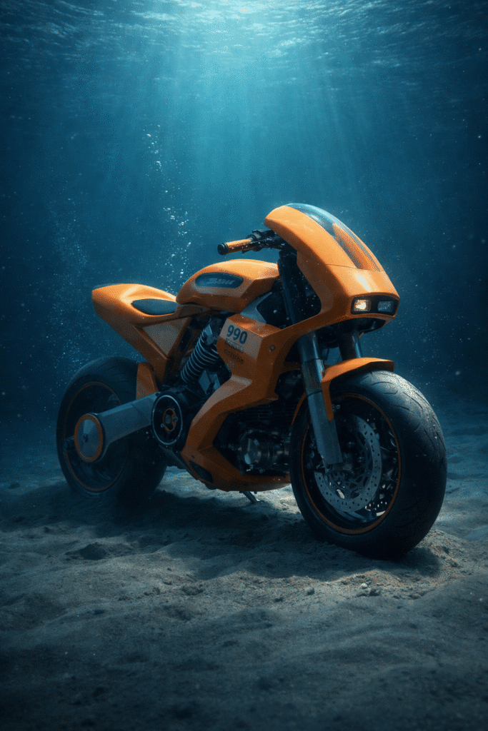 viral ai underwater bike scene 3