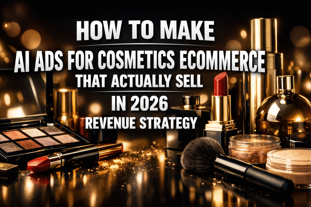 AI Ads for Cosmetics eCommerce