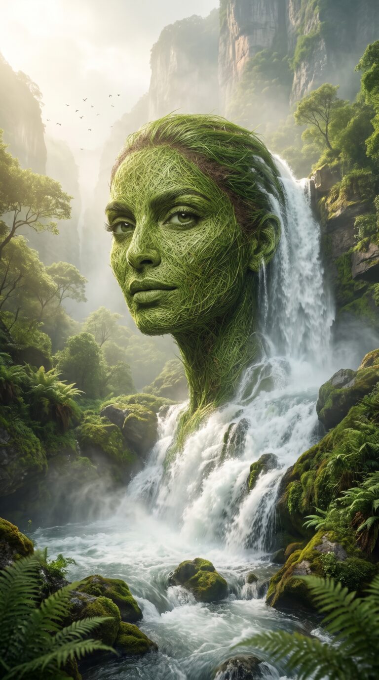 hair to waterfall video free