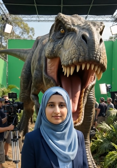 Giant Animal Movie BTS Video Prompt