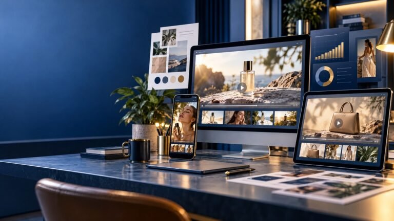 AI video ad campaigns creating ecommerce marketing content