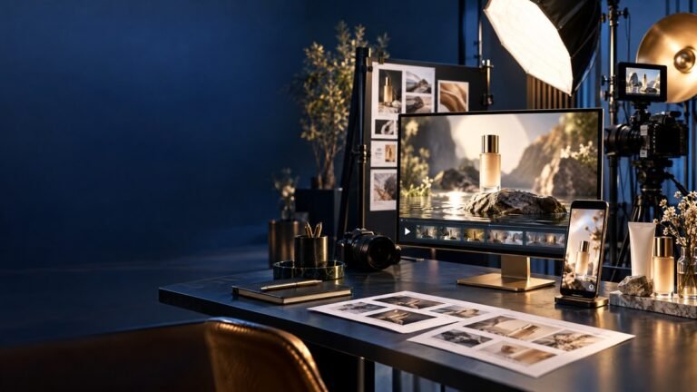 AI video ad production services creating ecommerce advertising campaigns