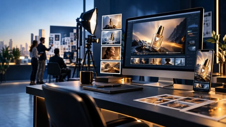 AI video ad services creating ecommerce advertising campaigns